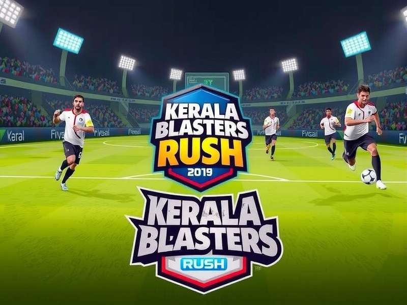 Kerala Blasters Rush Gameplay Screenshot